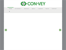 Tablet Screenshot of con-vey.com